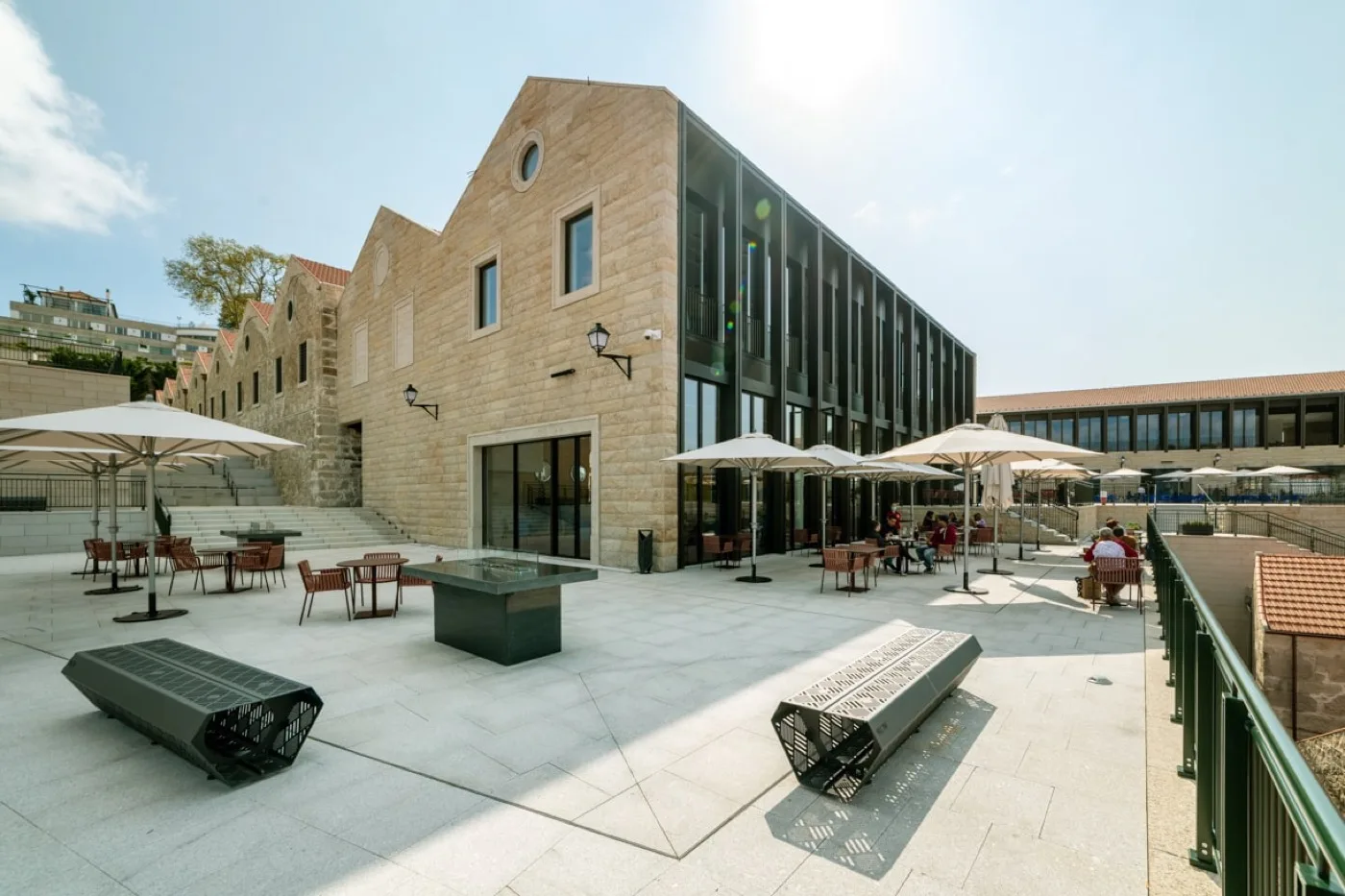 World of Wine cultural district in Vila Nova de Gaia, Porto